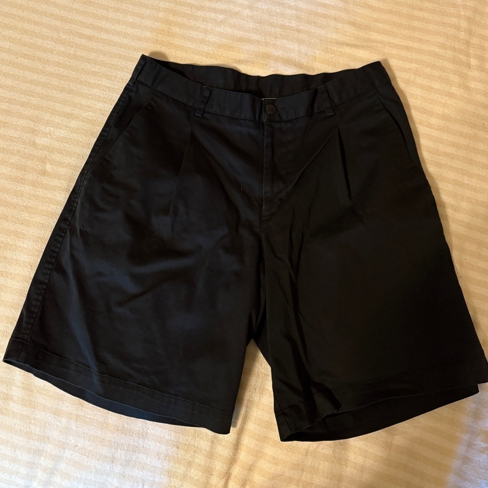 Nike Men’s Black Shorts Cotton & Spandex Size 36